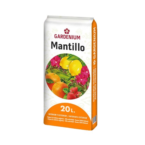 Saco de 20 litros de sustrato de cultivo, de origen 100% natural PRODUCTO ALCAMPO.