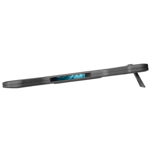 Base refrigeradora PC TRUST XSTREAM BREEZE Negra, 2 ventiladores, conexión Usb, para portátiles de hasta 15,6".