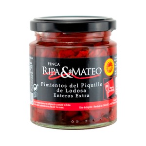Imagen de FINCA RIPA & MATEO Pimiento piquillo entero extra D.O 220g