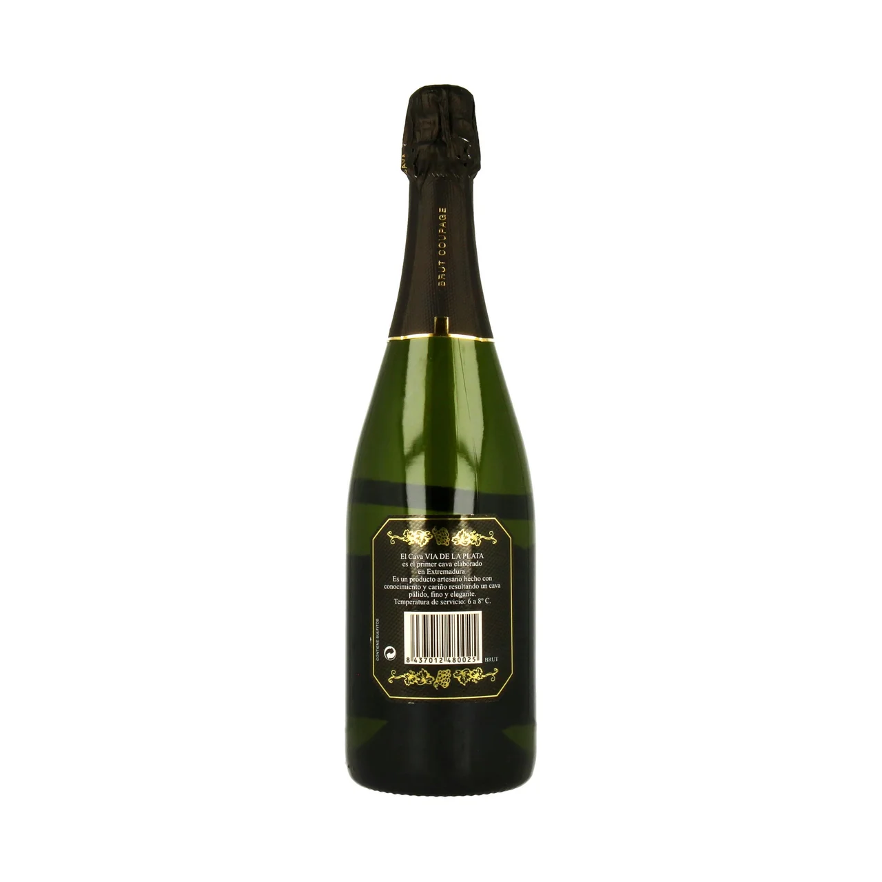 Cava brut botella de 75 cl.