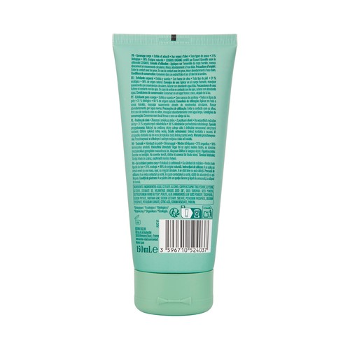 COSMIA Bio Crema exfoliante corporal con hueso de oliva ecológico 150 ml.