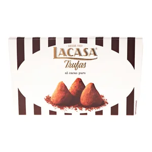 LACASA Trufas al cacao puro lacasa 85 g.