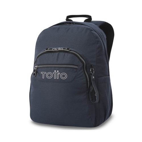 Mochila TOTTO Acuarela Ecole Solid, color azul