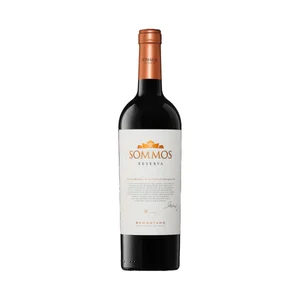 SOMMOS Vino tinto reserva con D.O.P. Somontano botella 75 cl.