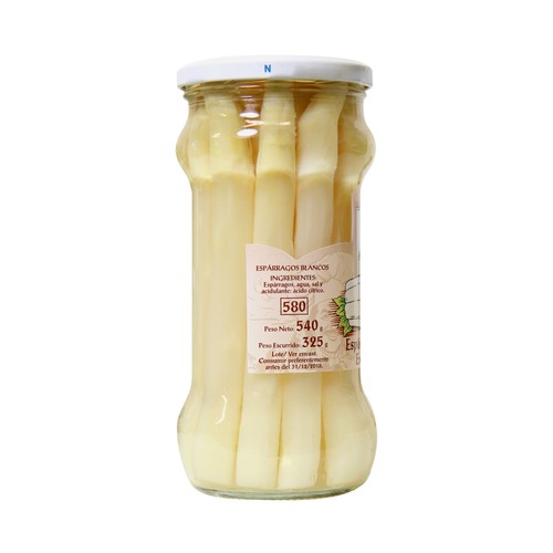 ALTA COCINA Espárragos blancos 9/12 piezas frasco de 325 g.