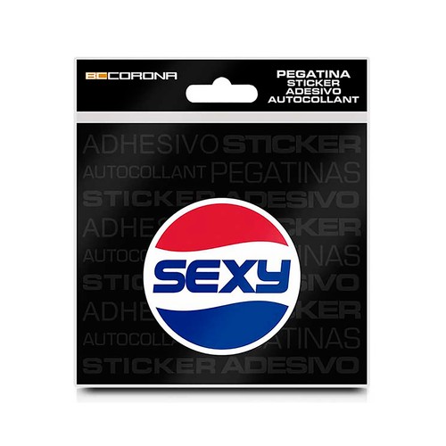 Pegatina sexy, adhesivo de alta calidad, BCCORONA.