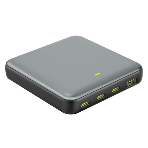 Estación de carga QILIVE universal 600215225, 67W, 3USB-C + 1USB-A