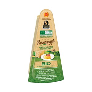 Imagen de PARMAREGGIO Cuña de queso con D.O.P. Parmigiano Reggiano ecológico 150 g.