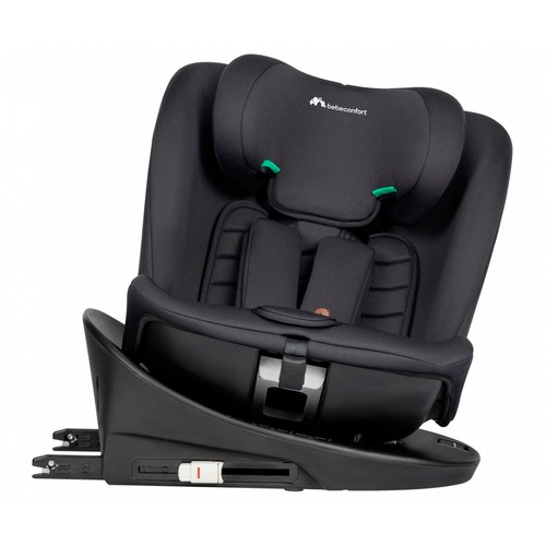Silla auto Demeter 360 i-Size BEBECONFORT, mineral black, giratoria, 40-150cm, anclaje Isofix