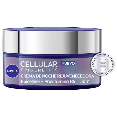 NIVEA Cellular epigenetics Crema de noche rejuvenecedora con Provitamina B5 50 ml.