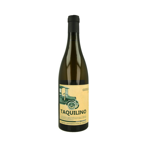 TAQUILINO  Vino blanco Godello con denominación de origen Ribeiro TAQUILINO botella de 75 cl.