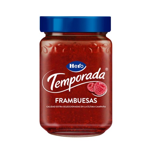 HERO Mermelada de frambuesa 360 g.