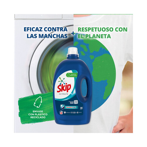 SKIP Detergente Líquido Higiene Total SKIP ULTIMATE 65 lavados.