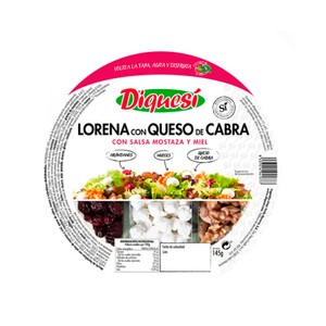 Imagen de Ensalada Lorena con queso de cabra DIQUESI 145 g.