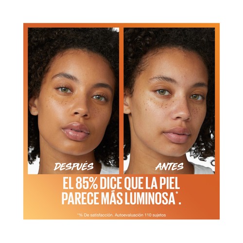 MAYBELLINE Super stay skin tint tono 10 Base de maquillaje fluida enriquecida con vitamina C.