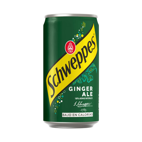SCHWEPPES Ginger Ale lata de 25 cl.