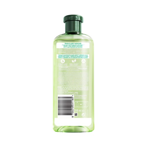 HERBAL ESSENCES Champú fortificante con aloe vera, para cabellos muy secos 350 ml.