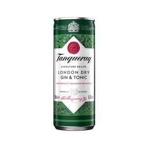 Imagen de TANQUERAY Combinado (Gin & tonic) ginebra tipo London dry gin + tónica lata 25 cl.