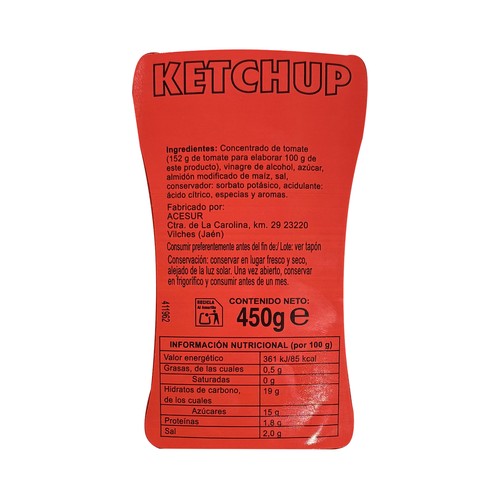 SELF DISCOUNT Ketchup 450g