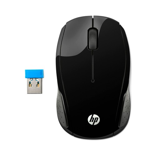 Ratón inalámbrico HP 220 (3FV66AA) negro, 1600dpi, conexión Usb.