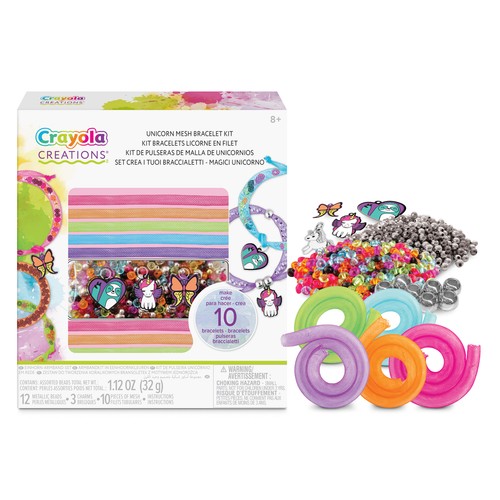 Creations set crea pulseras unicornio mágico CRAYOLA.