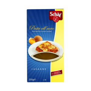 SCHÄR Lasaña sin gluten SCHÄR 250 gr,
