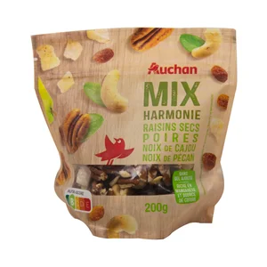 PRODUCTO ALCAMPO Mezcla de frutas y frutos secos (Mix Harmonie) PRODUCTO ALCAMPO 200 g.