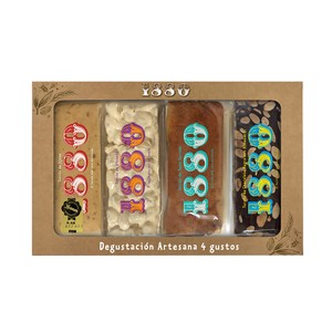 Imagen de 1880 Turrón degustación, surtido, (JIjona, Alicante, yema tostada, chocolate) 300 g.