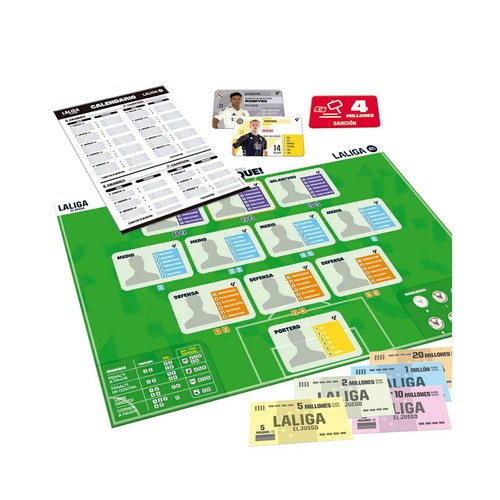 Juego de mesa La Liga temporada 24-25, +9 años.