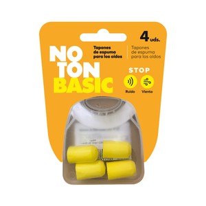 Imagen de NOTON Tapones de espuma para oídos NOTON Basic 4 uds.