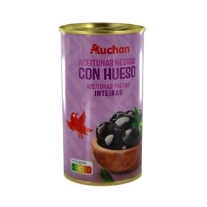 Imagen de PRODUCTO ALCAMPO Aceitunas negras con hueso 200 g.