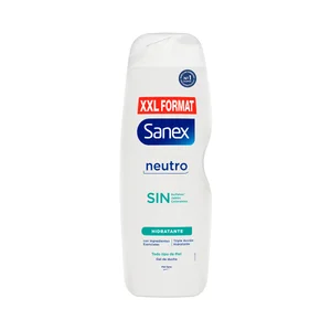 SANEX Sin neutro Gel de ducha o baño hidratante para todo tipo de pieles 850 ml.