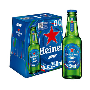 Imagen de HEINEKEN Cerveza 0,0% pack 6 uds. x 25 cl.