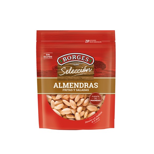 BORGES Almendras fritas y saladas 160g