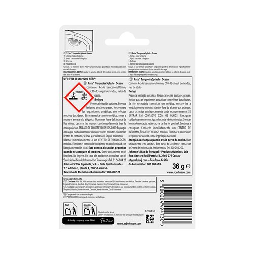 PATO Pastilla WC antical Agua turquesa - 1ud.
