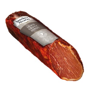 Imagen de SÁNCHEZ ALCARAZ Lomo embuchado elaborado con cerdos cruce raza Duroc SÁNCHEZ ALCARAZ 650 g.
