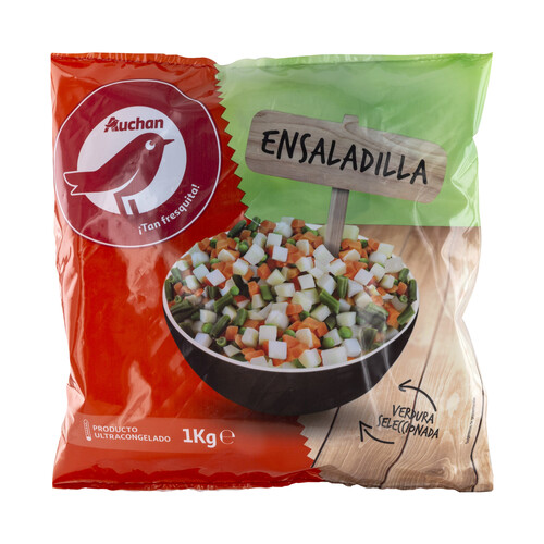 AUCHAN Ensaladilla (menestra) de verduras Producto Alcampo