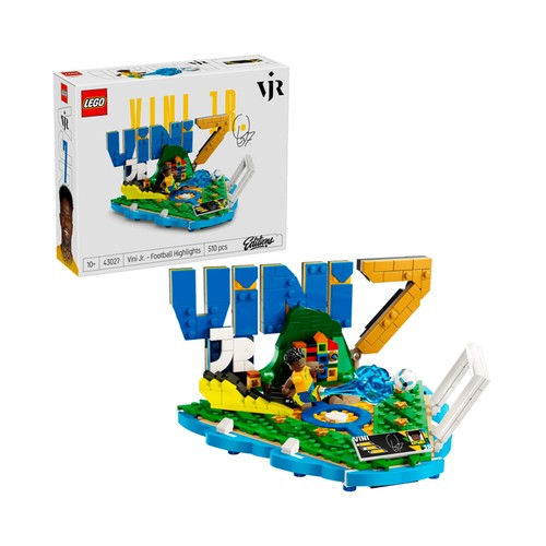 LEGO Editions. 43027, Vini Jr.: Fenómenos del Fútbol.