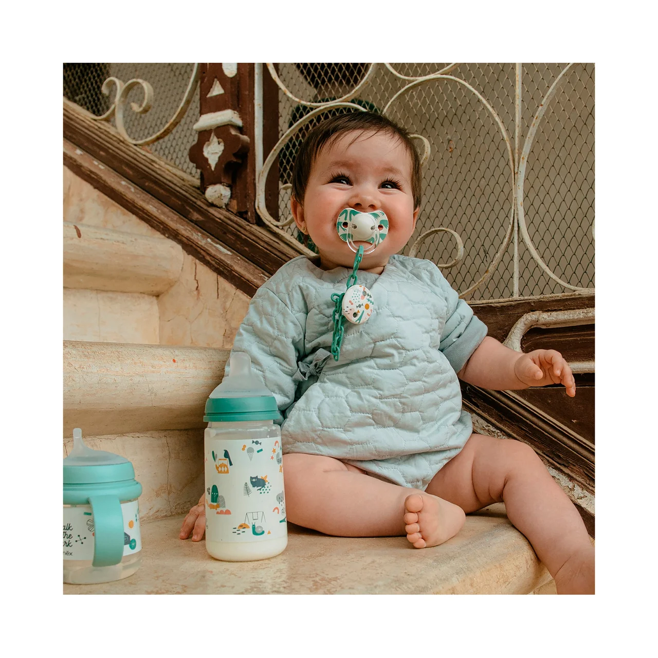 SUAVINEX Chupete fisiológico con tetina anatómica SX Pro (más plana y flexible), de 0 a 6 meses 2 uds.