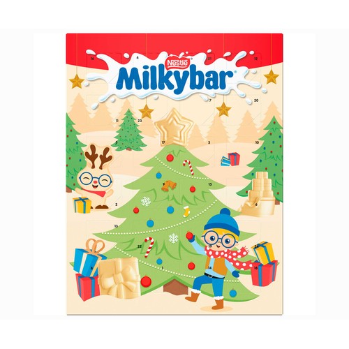 MILKYBAR Calendario Adviento 85 g.