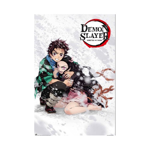 Poster demon slayer tanjiro y nezuko. ERIK. GPE5849