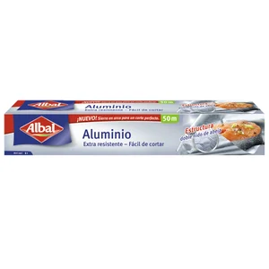 ALBAL Papel de aluminio ALBAL 50 metros 1 ud.