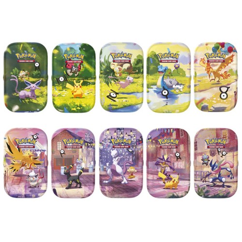 Pokémon mini latas coleccionables, 30 aniversario, POKEMON.