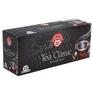 Imagen de POMPADOUR Classic Té negro breakfast 25 uds.