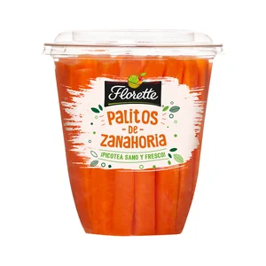 Palitos zanahoria FLORETTE 165 gr.