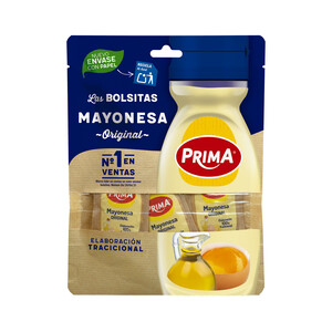 Imagen de PRIMA Bolsitas de Mayonesa Original 12 uds. 12o ml.