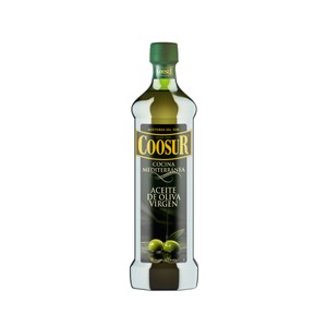 COOSUR Aceite de oliva virgen cocina Mediterránea botella de 1 l