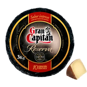 Queso curado añejo GRAN CAPITÁN - Trozo