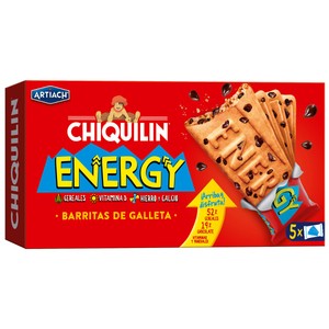 Energy Galletas con pepitas de chocolate 200 g.