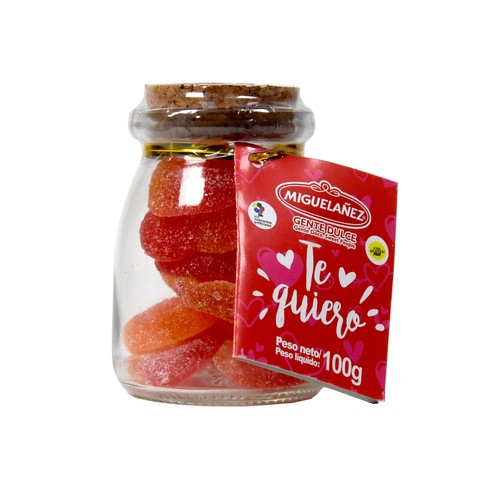 MIGUELAÑEZ Caramelos de goma Love tarrito 100 gr.
